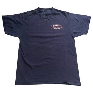 Navy Hoonigan graphic t-shirt